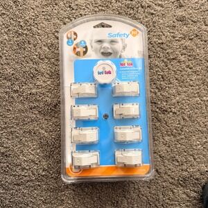 Safety 1st Magnetic Tot Lok 9‎ Piece Cabinet Drawer Lock Set White 71176